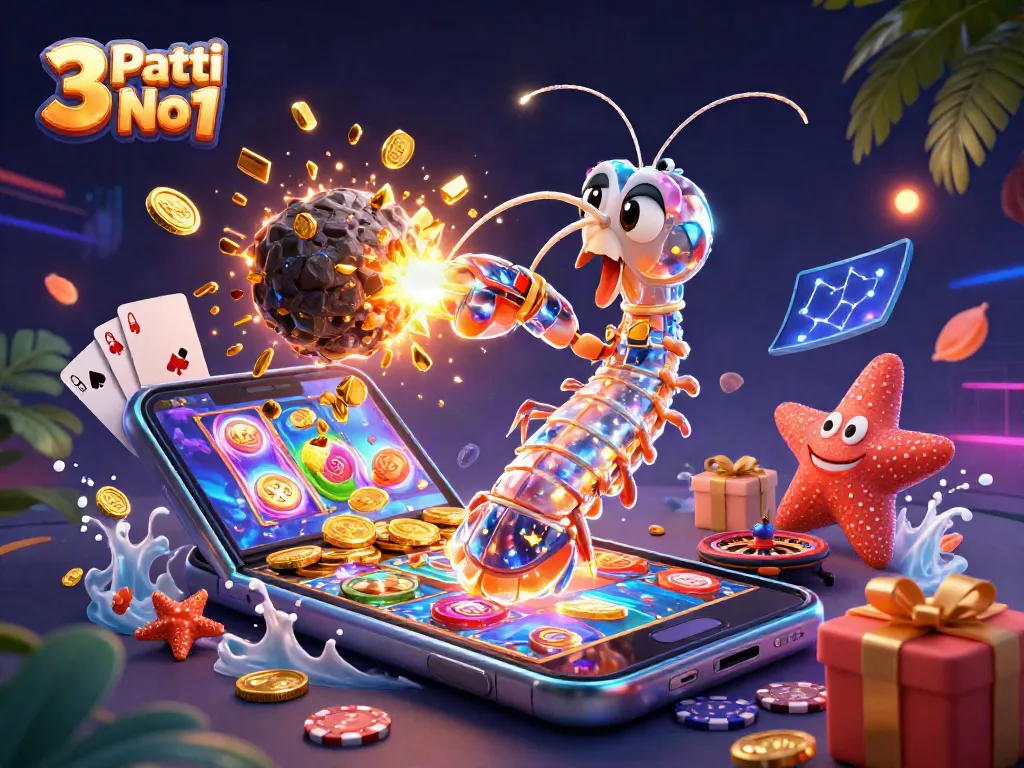 Experience the thrill of 3 Patti No1 as our vibrant characters engage in explosive wins and thrilling gameplay.
