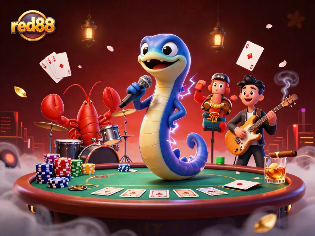 Experience red88's thrilling underwater casino with electrifying performances and vibrant game elements.