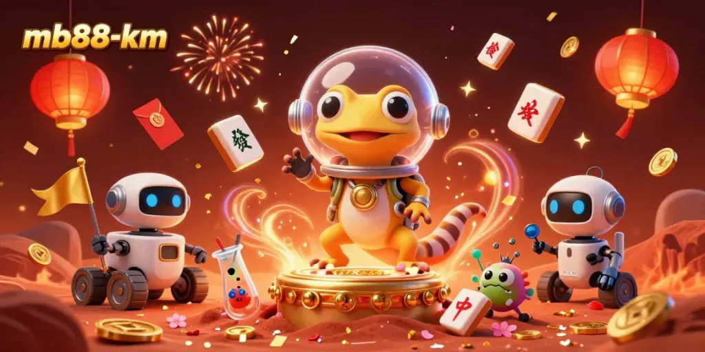 Engage with mb88-km's thrilling casino adventures where a Martian gecko uncovers treasures!