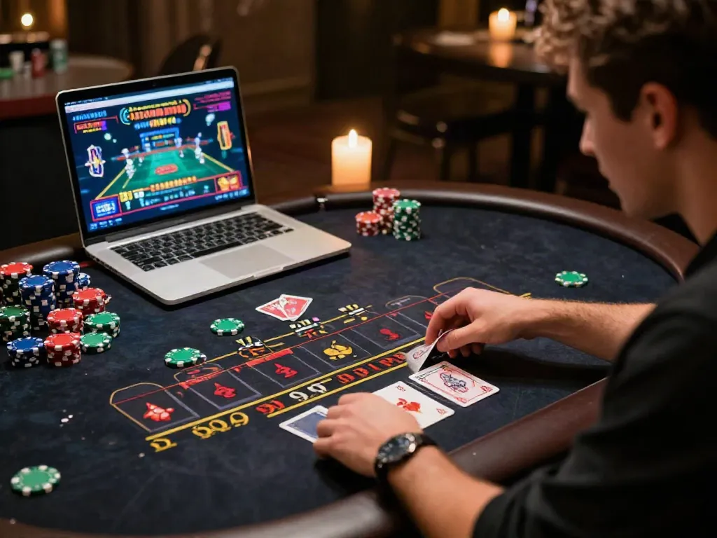 Engaging online casino experience highlighting the excitement of bonus sans depot casino.