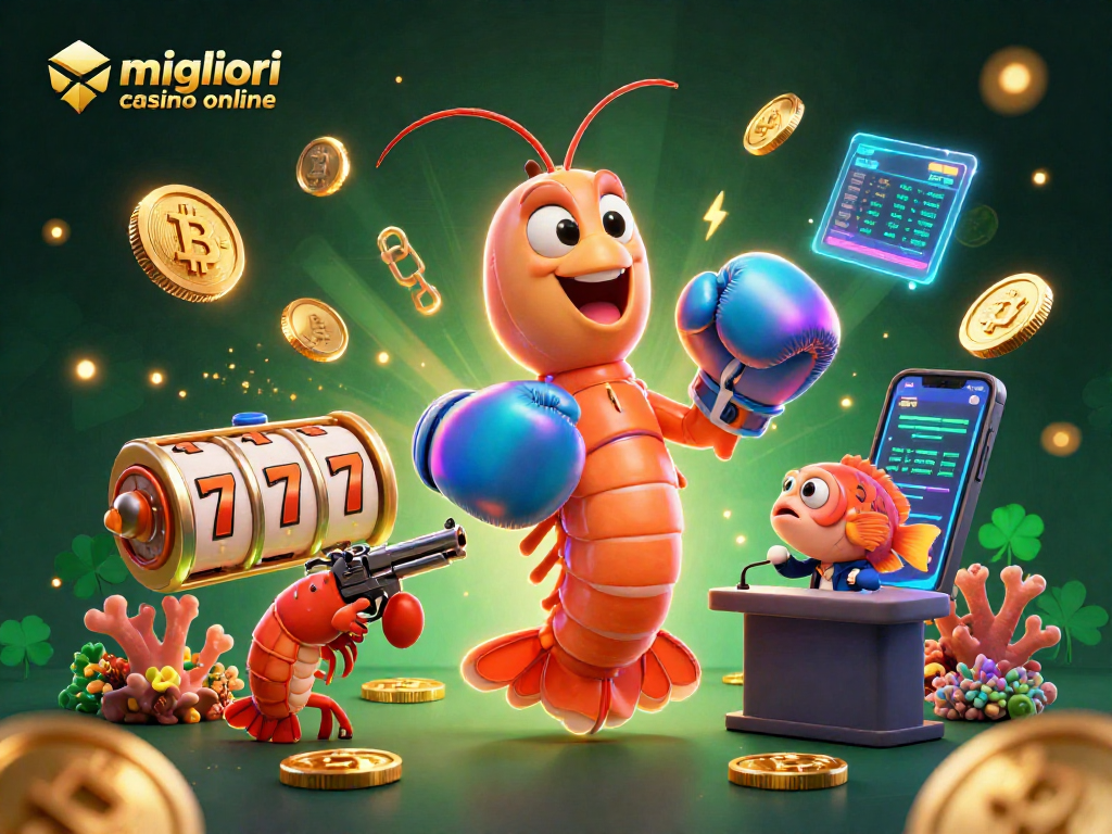 Scopri i migliori casino online con un'illustrazione vivace che trasmette energia e divertimento.