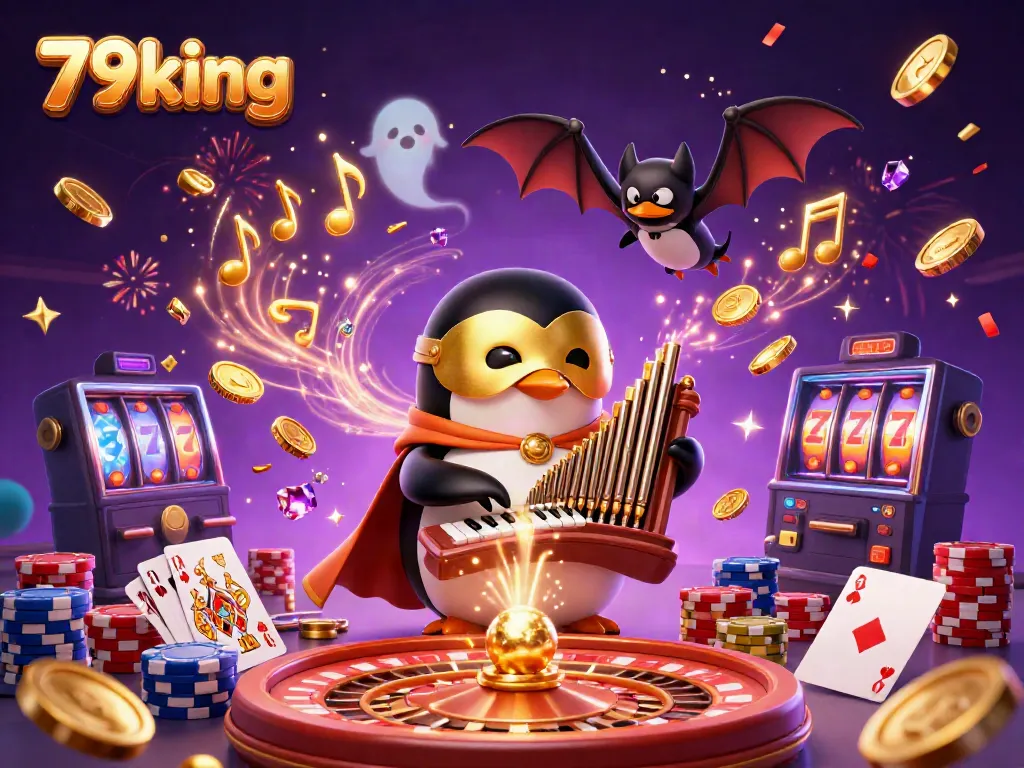 Experience thrilling games and bonuses at 79king with engaging casino elements and vibrant visuals.