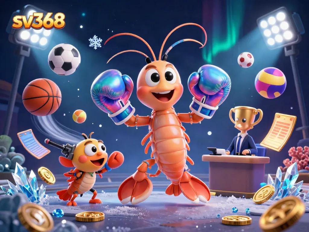 Experience thrilling gameplay at sv368, featuring vibrant 3D characters and dynamic gaming elements.